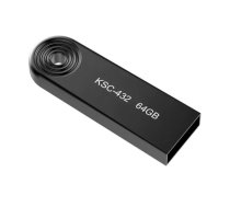 iKaku KSC-432 64GB USB 2.0 Flešatmiņa ar augstu ātrumu Super plāna ar magnetiskā lauka aizsardzību (KSC-432-64)