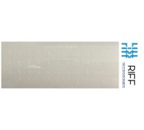 Riff Qwerty tastatūras uzlīmes RU BALTAS uz caurspīdīga fona (RF-KEY-RU-TR/WH)