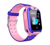 Riff Q12 See Me Wi-Fi / Sim GPS izsekošanas bērnu pulkstenis ar balss zvanu čatu un Kameru Pink (RF-Q12-ROSE)