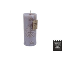 Baltic Candles &quot;Austras koks&quot; / degšanas laiks 45h (60x140mm) White pearl (39012)