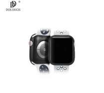 Dux Ducis TPU 2gab. Sānu Aizsargvāki (0.2mm) pulksteņiem Apple Watch 3 / 4 (40mm) Melns un Caurspīdīgs (DU-TPU-W40-BK/TR)