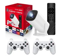 Riff P30MAX Portatīvais Videoprojektors Spēļu Konsole 36000+ 4K Android 11 Allwinner H713 64 Gb White (RF-P30MAX)