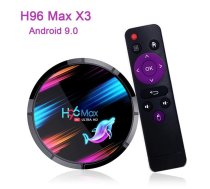 RIFF H96 MAX X3 Smart TV kaste Amlogic S905X3 4Gb + 128Gb (RF-AM-S905X3-4GB-128GB)