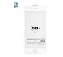 Riff 5D 0.3mm Aizsargstikls priekš iPhone 7 / 8 WHITE (RF-TG-5D-IPH7/8-WH)