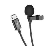 Hoco L14 Mikrofons mobilajam telefonam ar audio spraudni priekš Type-C (2m) Black (L14 /TYPEC)