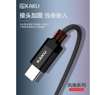 iKaku KSC-283 Uzlades un datu kabelis Type-C (USB-C) 1m (KSC-283-TYPC-BK)