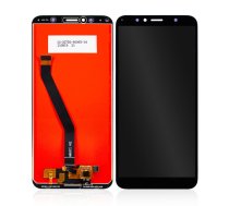 LCD Ekrāns Huawei Y6 2018 / Y6 Prime 2018 / Honor 7A ar Skārienekrāna Melns HQ (LCD-HU-Y6/2018-HQ-BL)
