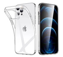 Riff Plāns 0,5 mm TPU maks priekš Huawei P60 / P60 Pro Transparent (RF-0.5-HP60/P60PR-TR)