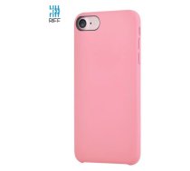 Riff Plans &amp; Miksts silikona aizmugures maks ar mikstu iekspusi prieks iPhone  7 Plus / 8 Plus Rose Pink (RF-TS-IPH7PLUS-ROSPINK)