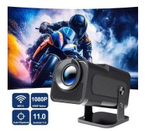 Riff HY320 pārnēsājamais viedais projektors BT 5.0 1080p Android 11.0 Wi-Fi 6 ar automātisko trapeces korekciju Black (RF-HY320)