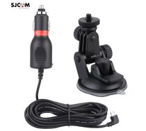 SJCam Oriģinals SJ360 SJ6 SJ7 Sporta Kameru Auto Loga stiprinājums + DC Mini USB 5Pin Lādētājs 5V 2A (SJ-ACC-CARKIT1)