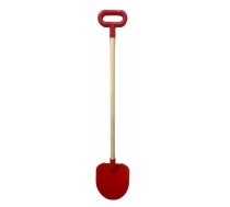 Vigo Kids Toy Plastic Spade with 60cm wooden handle and grip (spade size 18x16cm) Red (VIGWO-SP1-RE)