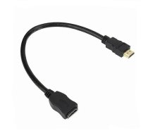 Riff Adapteris Pagarinātāja kabelis HDMI vīriešu uz HDMI sieviešu 30 cm V1.4 preks Chromecast Miracast TV Box spēlēm (PS-M-HDMI-ADA30)