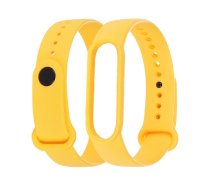 Xiaomi silikona siksniņa Xiaomi Mi Band sērijai 3 / 4 / 5 / 6 / 7 Oriģināls Dzeltens (PS-M-MIB3/7-YE)