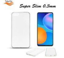 TakeMe Ultra Slim 0.3mm Back Case  Huawei P Smart 2021 / Honor 10X Lite super plāns telefona apvalks Caurspīdīgs (TM-BSUS-HPSM21-TR)