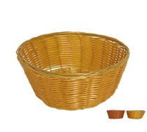 Klasisks plastmasas maizes grozs 23.5x23.5x9.5 cm, KITCHEN&GO (8445393026992)
