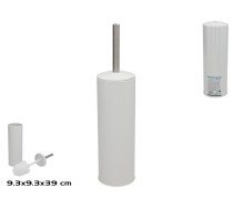 Tualetes birstes turētājs, balts, 9.30 x 9.30 x 39.00, BATH&GO (8445393539263)