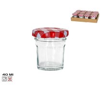 Stikla burka 40 ml, 5x5x5.5 cm, KITCHEN&GO (8445393431765)