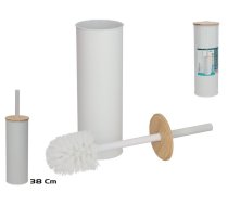 Metāla un bambusa birstes turētājs, 9.50 x 9.50 x 38.00, BATH&GO (8445393384894)