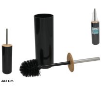 Tualetes birstes turētājs, melns, 9.00 x 9.00 x 40.00, BATH&GO (8445393540726)