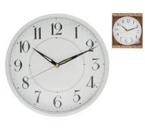 Sienas pulkstenis 30 cm, 30 x 30 x 4,5 cm, DECORLIFE (8445393406336)