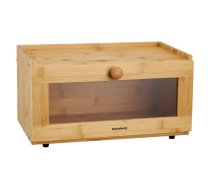 Bambusa maizes kaste ar akrila priekšpusi, 40 × 24,5 × 19 cm, Klausberg KB 7924 (KB 7924)