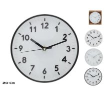 3D sienas pulkstenis, 3 veidi, 20 x 20 x 4 cm, DECORLIFE (8445393486536)