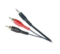 Kabelis 3,5 mm Jack - 2xCinch (SAV 104 020)