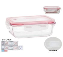 Taisnstūra pusdienu kārba 370 ml, 5,5 x 15,5 x 11 cm, KITCHEN&GO (8445393578668)