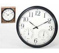 Sienas pulkstenis 33 cm, 33 x 4,5 x 33 cm, DECORLIFE (8430540868662)