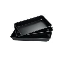 Cepešpannu komplekts, 3gb 37x26x4 cm, 34x24x4 cm, 31.5x 21.5x 4cm KH 4199 (KH 4199)