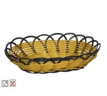 Ovāls pīts, maizes grozs 24x15,5x6 cm, KITCHEN&GO (8445393196312)