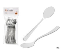 Komplekts 12 plastmasas sudraba karotes, 24×9.5×3.5 cm, 10681, Kinvara (10681)