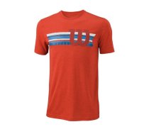 M T-SHIRT STRIPE TECH TEE FIESTA /S (WRA746902)