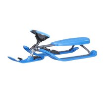 Stūrējamās ragavas SNOWRACER CURVE Pelēkas/zilas (ST2322-46)