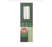 Bolsius Galda Sveces 245/24mm Baltas 4gab (37356902)