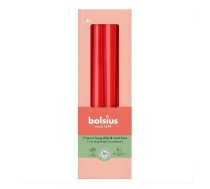Bolsius Galda Sveces 245/24mm Sarkanas 4gab (37356941)