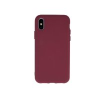 Mocco Liquid Silicone Back Case Aizmugurējais Silikona Apvalks Priekš Samsung Galaxy A42 5G Bordo (MO-LQ-SA-A42-BO)