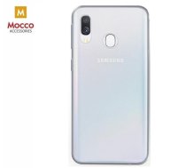 Mocco Ultra Back Case 1 mm Aizmugurējais Silikona Apvalks Priekš Samsung A105 Galaxy A10 Caurspīdīgs (MC-BC1MM-A10-TR)