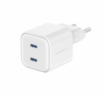 Swissten GaN PD 2x USB-C Tīkla Lādētājs 20W (22070500)