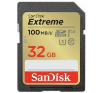 SanDisk Extreme SDHC 32GB Atmiņas Karte (SDSDXVT-032G-GNCIN)