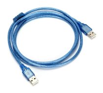 RoGer UB15 USB 2.0 Male to Male Savienojuma kabelis 1.5м (RO-UB15-BL)