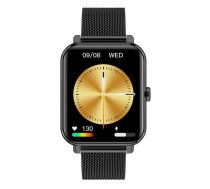 Garett Smartwatch GRC CLASSIC Black Steel Viedpulkstenis IPS / Bluetooth / IP68 / SMS (CLASSIC_BLK_STL)