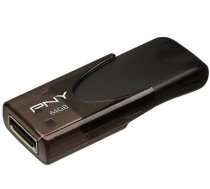 PNY Technologies Attache 4 Zibatmiņa 64GB (FD64GATT4-EF)