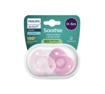Philips Avent Soothie Zīdaiņu Māneklīši 0-6m 2gab Pink (SCF099/27)