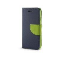 Mocco Smart Fancy Book Case Grāmatveida Maks Telefonam HTC U11 Zils / Zaļš (MC-FN-HTCU11-GR)