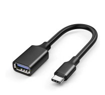 RoGer USB-C uz USB 3.0 OTG vads 20 cm (RO-OTGUSBC-20CM-BK)