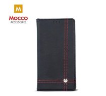 Mocco Smart Focus Book Case Grāmatveida Maks Telefonam LG X Power 2 / K10 Power Melns / Sarkans (MO-FO-LG-XPO2-BK-RE)