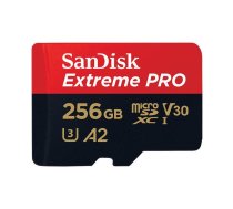SanDisk Extreme Pro Atmiņas Karte microSDXC 256GB (SDSQXCD-256G-GN6MA)