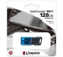 Kingston DataTraveler 80 M USB-C 128GB Zibatmiņa (DT80M/128GB)